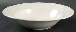 Mikasa Homestead Large Rim Soup Bowl, Fine China Dinnerware   Embossed Wheat & S
