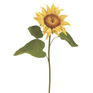 25in Sunflower Stem Yellow