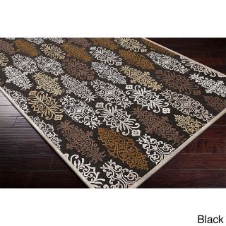 Hand woven Damask Fremont Abstract Area Rug (4 X 57)