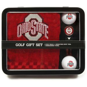 Ohio State Buckeyes Team Golf Golf Towel Gift Set