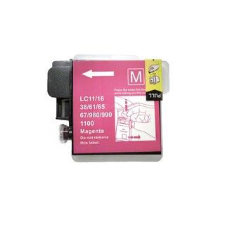 Compatible Brother Lc61 Magenta Ink Cartridge (MagentaPrint yield 1,000 page yield based on 5% page coverageModel LC61Pack of One (1) cartridgeNon refillableWe cannot accept returns on this product.A compatible cartridge/toner is not manufactured by th