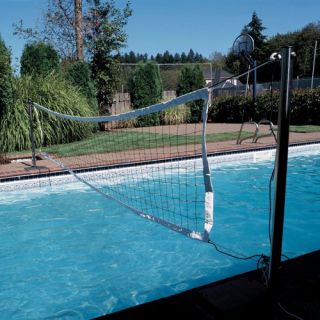 S.R. Smith VOLYC32 Commercial Pool Volleyball Game for (3240) Pools With Anchors