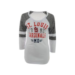 St. Louis Cardinals GIII MLB Womens Stella Raglan T Shirt