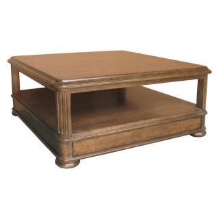 A R T Furniture Inc A.R.T. Furniture Costwold Square Coffee Table   Cognac