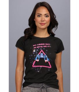 StyleStalker My Kinda Guy Is Into Sci Fi Tee Womens T Shirt (Black)