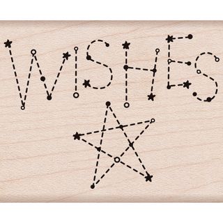 Hero Arts Mounted Rubber Stamps 2.5x2 wishes