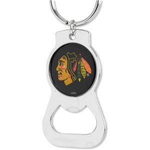 Chicago Blackhawks AMINCO INC. Aminco Bottle Opener Keychain