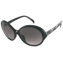 Emilio Pucci Womens Ep672s Black and gray Oval Sunglasses