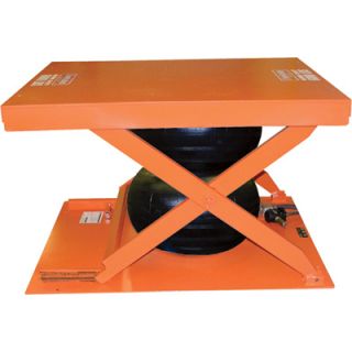 Vestil Low Profile Air Bag Scissor Lift Table   2,000 Lb. Capacity, Model# ABLT 