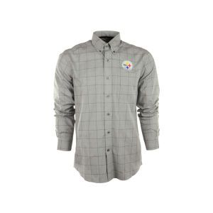 Pittsburgh Steelers NFL Completion Plaid Button Down Shirt