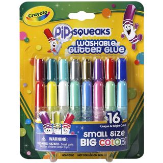 Crayola Pip squeaks Washable Glitter Glue 16/pkg