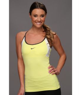 Nike Strappy Knit Tank Womens Sleeveless (Yellow)