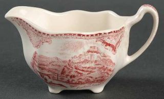 Johnson Brothers Old Britain Castles Pink(No Crown Stamp) Mini Creamer, Fine Chi