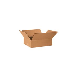 Flat Boxes   20X16x6   Kraft   Lot of 25