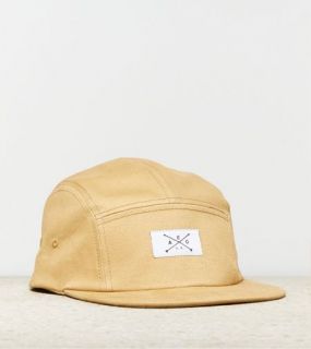 Khaki AEO Solid 5 Panel Hat, Mens One Size