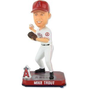 Los Angeles Angels of Anaheim Mike Trout Forever Collectibles Springy Logo Bobble