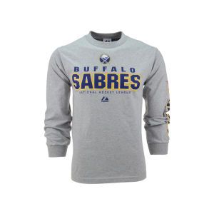 Buffalo Sabres Majestic NHL Hockey Practice T Shirt