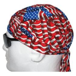 Comeaux Caps Stars And Stripes Doo rag (Stars and stripesSize group One size fits allType Doo ragWeight 0.03 pounds )