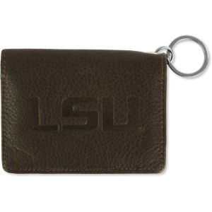 LSU Tigers Leather ID Holder
