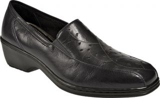 Womens Aravon Kiley   Black Leather Casual Shoes