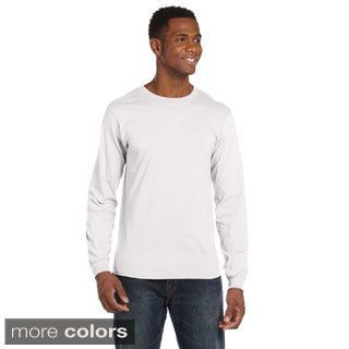 Anvil Mens Ringspun Long Sleeve T shirt