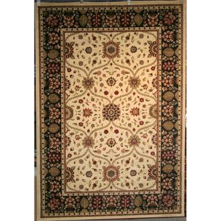 Voysey Ivory Rug (710 X 910) (PolypropyleneConstruction Method Machine MadePile Height 0.5 in.Style TransitionalPrimary color IvorySecondary colors BrownPattern OrientalTip We recommend the use of a non skid pad to keep the rug in place on smooth s