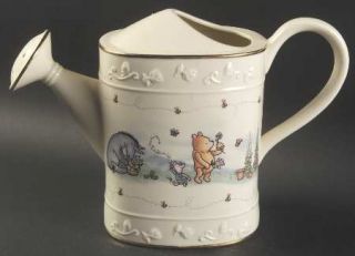 Lenox China Classic Pooh Water Can, Fine China Dinnerware   Different Pooh Scene