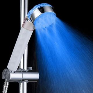 Solid Color LED Light Top Spray Shower Head Bathroom Showerheads