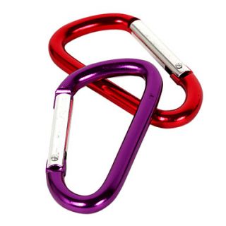Outdoor Sports Multipurpose Camping Hiking Mountaineering Buckle(Random Color)