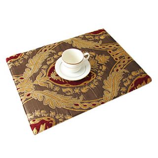 Balinese Style Jacquard Placemat, Chenille 1216