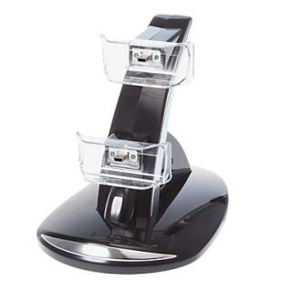 Dual USB Charging Dock Stand Charger for PlayStation 3 PS3 Controller