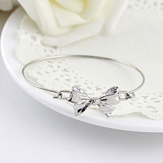 Kayshine Silver Cute Bowknot Shape Bracelet