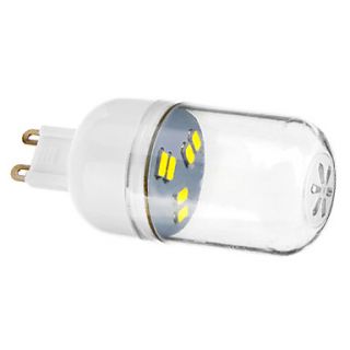 G9 1W 6x5730SMD 70 90LM 5800 6200K Cool White Light LED Spot Bulb (220 240V)