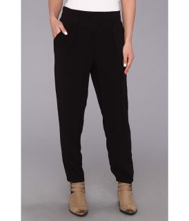 Free People Solid Easy Pleat Pant Womens Casual Pants (Black)