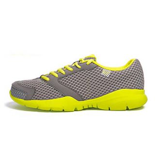 361°Mens Gray Training Light Breathable Running Shoes