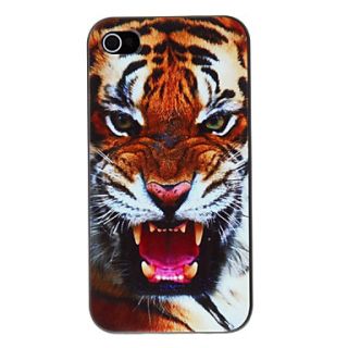 Vivid Tiger Pattern PC Hard Case for iPhone 4/4S