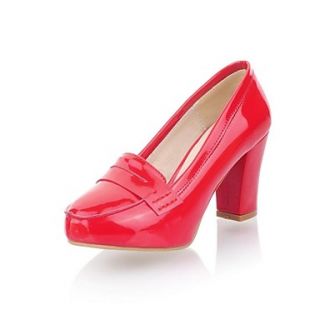 Causual Thick Heel Fashion Pure Color Pumps with Inner Platform Party/ Evening Shoes More Colors