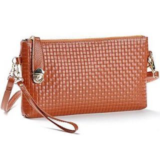 Women New Fashion Casual High Quality Genuine Leather Braided Pattern Handbag Crossbody Bag Shoulder Bag