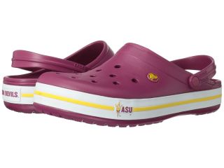 Crocs Crocband Collegiate Clogs Clog Shoes (Purple)