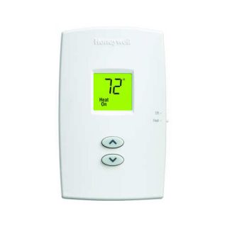 Honeywell TH1100DV1000 PRO 1000 Vertical NonProgrammable Heat Only Thermostat Dual Powered