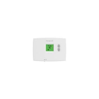 Honeywell TH2210DH1000 Horizontal PRO 2000 5+2 Day Programmable Heat Pump Thermostat Backlit, 2H/1C, Dual Powered