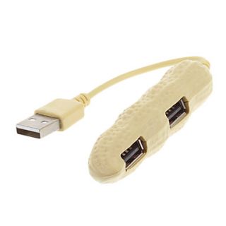 4 Port Peanut mini USB 2.0 High Speed Hub