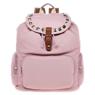 OLSENBOYE Washed Studded Backpack, Lavender (Purple), Womens