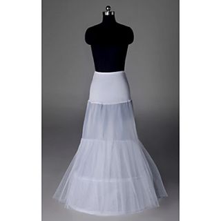 Polyester A line Slip Floor Length Women Wedding Petticoats