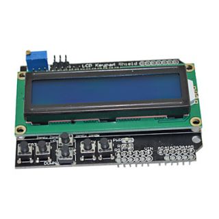 Arduino Character LCD 1602 Keypad Shield Module I/O Expansion Board Display