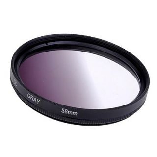 58mm Gradual Grey Filter Lens