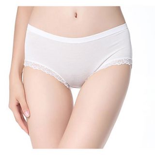 Womens Modal Lace Floral Side Shorts Brief