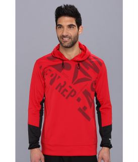 Reebok Graphic Hoody Mens Sweatshirt (Red)