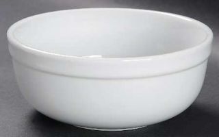 Pottery Barn Du Jour   White Coupe Cereal Bowl, Fine China Dinnerware   All Whit