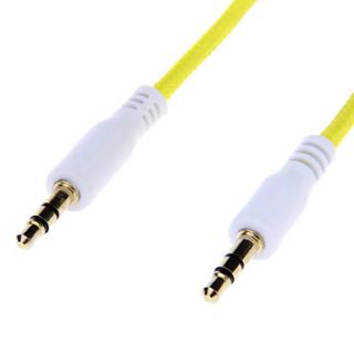 3.5mm Audio Jack Connection Cable(Yellow 1.0m)